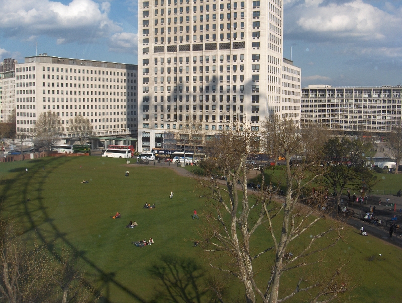 The shadows of the London Eye, London United Kingdom