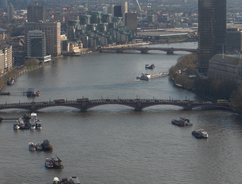 Panorama from the London Eye, United Kingdom