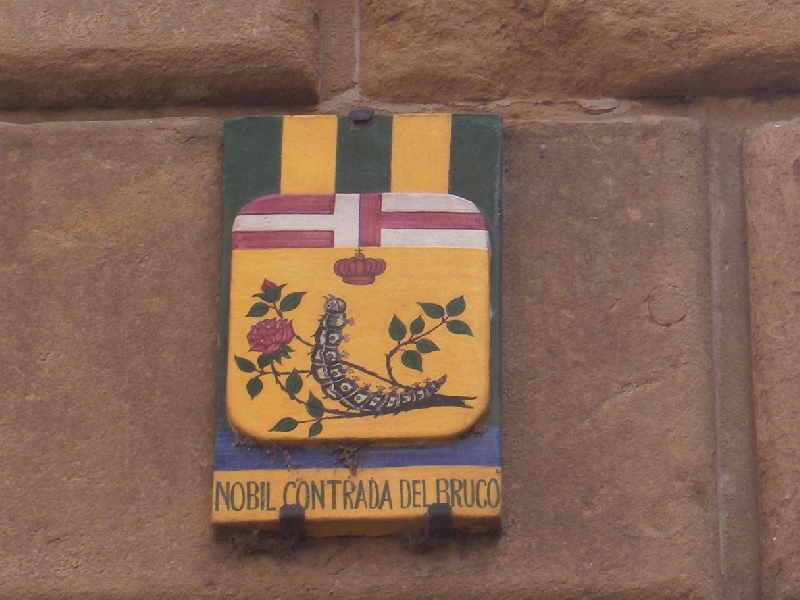 Nobil Contrada del Bruco in Siena, Siena Italy