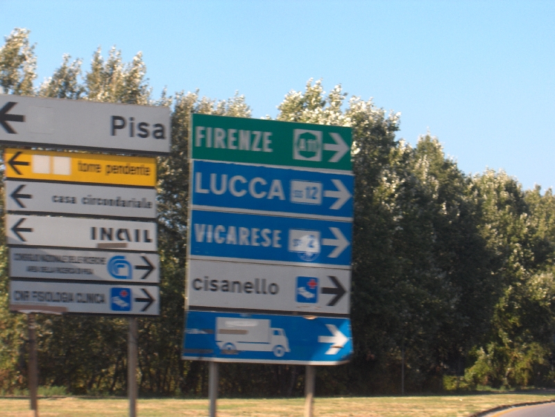 Roadtrip from Siena to Pisa Pisa Italy Europe