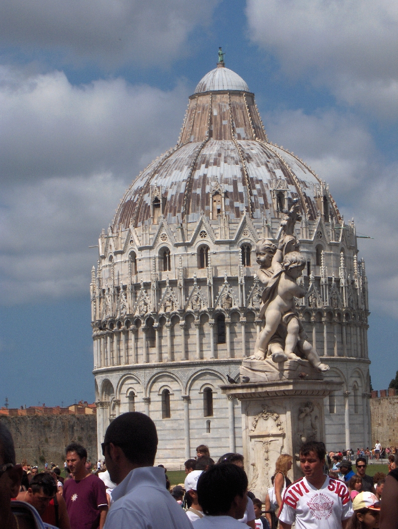 The Baptistry at Piazza del Duomo, Italy