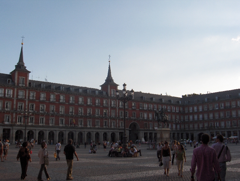 Pictures of Plaza Mayor, Spain, Madrid Spain