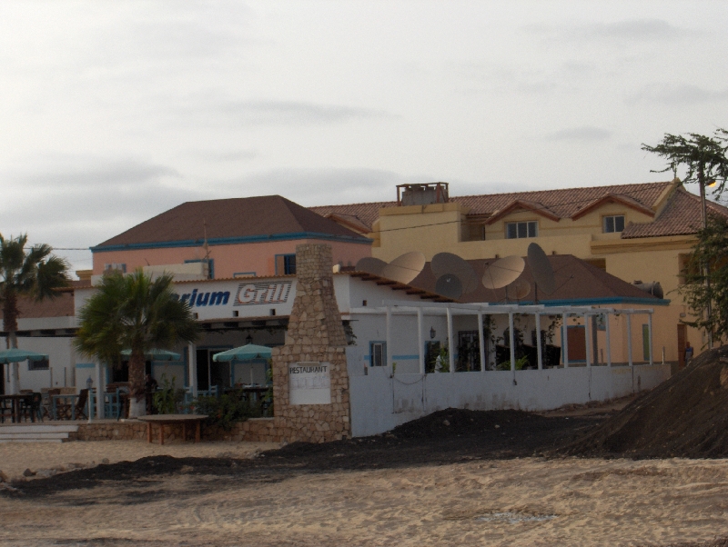 The streets of Santa Maria, Cape Verde, Cape Verde