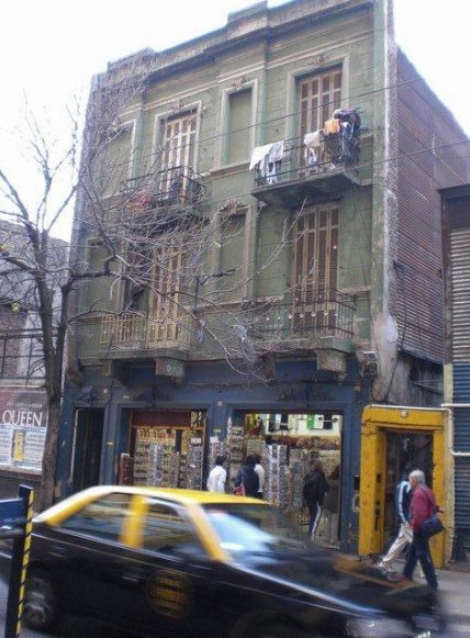 The streets of Buenos Aires, Argentina