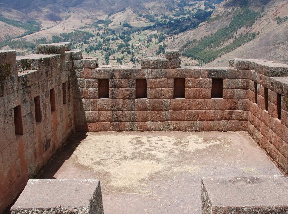 Cuzco Peru Ruins in Pisac, Peru