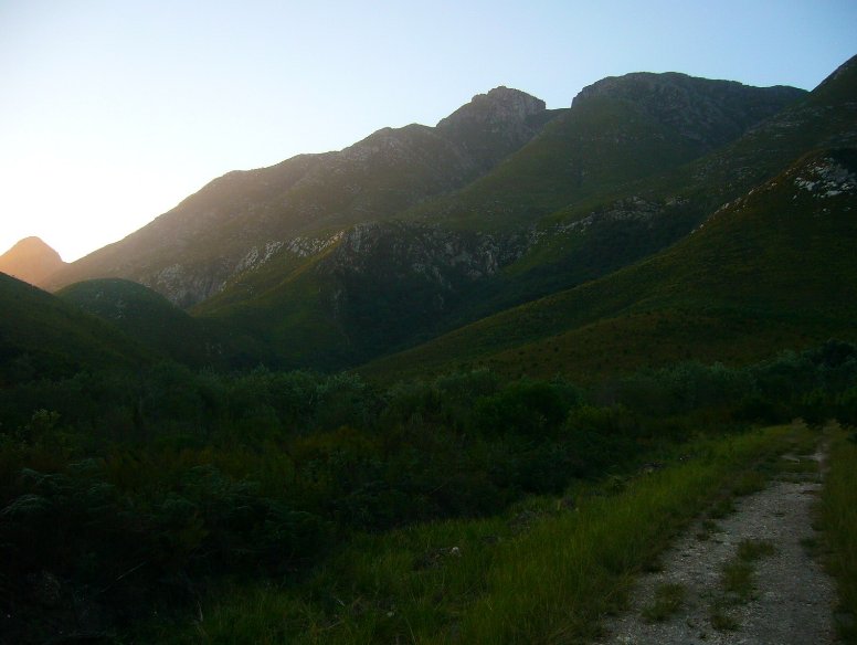 Enjoying the views in Wilderness, South Africa