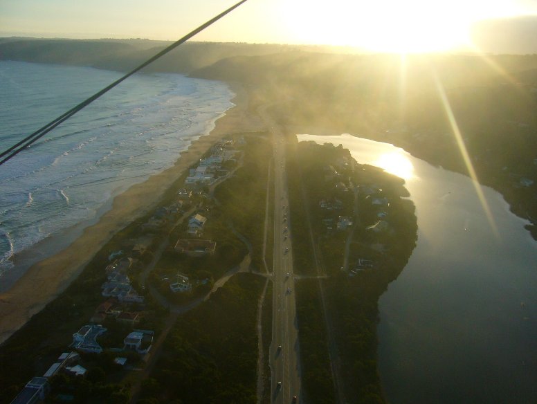 Paragliding over South Africa, Cape Town South Africa