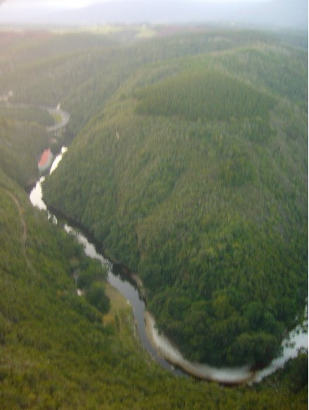 Cape Town South Africa Paragliding over Wilderness National Park