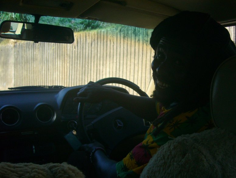 Knysna South Africa Our Rastafarian Tour guide:)