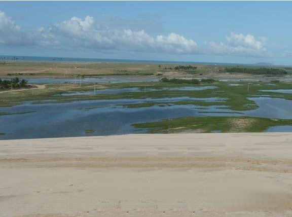 Blue Lagoon in Jijoca de Jericoacoara, Brazil