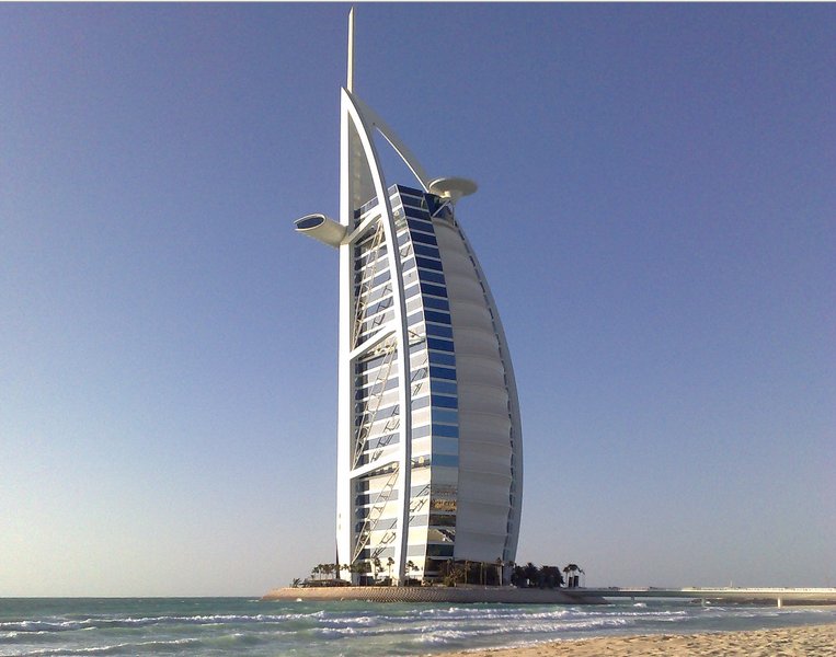 Dubai United Arab Emirates Burj Al Arab aka The Sail of Dubai