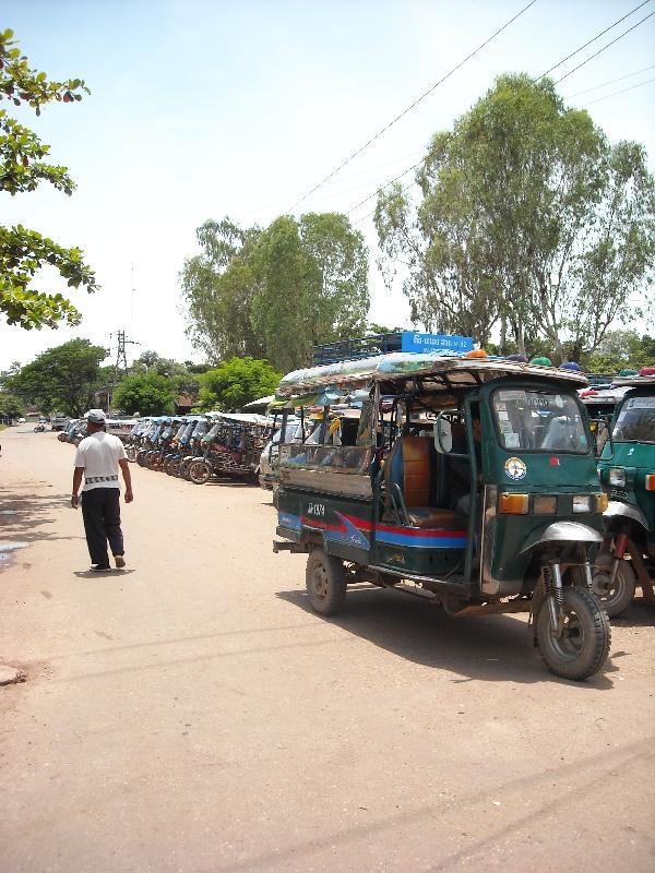 Vientiane Laos Tuk Tuk in Vientiane, Laos