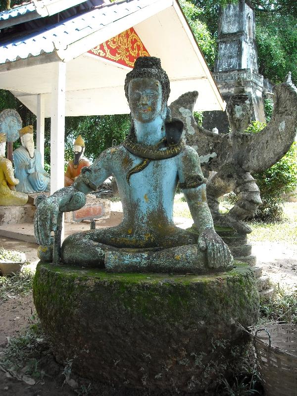 Photo's of religious statues in Laos, Laos