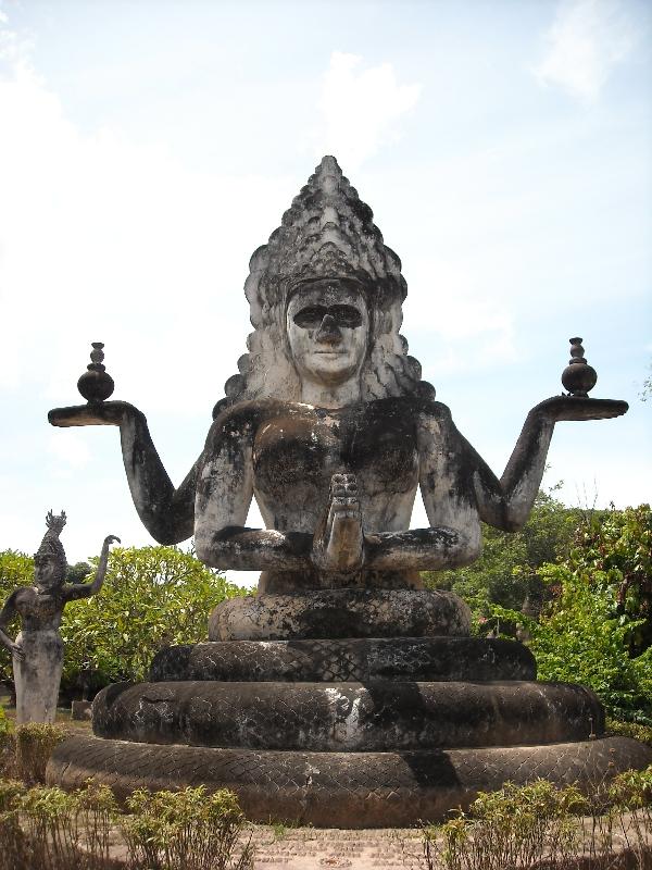 The Hindu statues in Laos, Laos