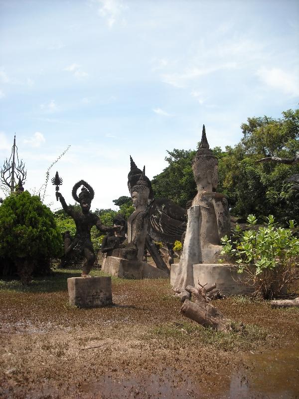 The Buddha Park in Vientiane, Laos