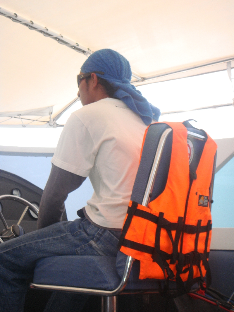 The Ferry speedboat driver , Ko Lipe Thailand