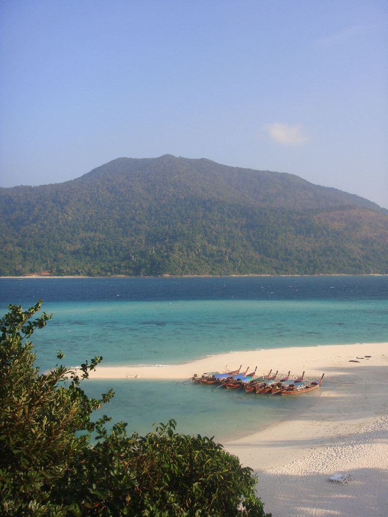 View from our cabin, Thailand