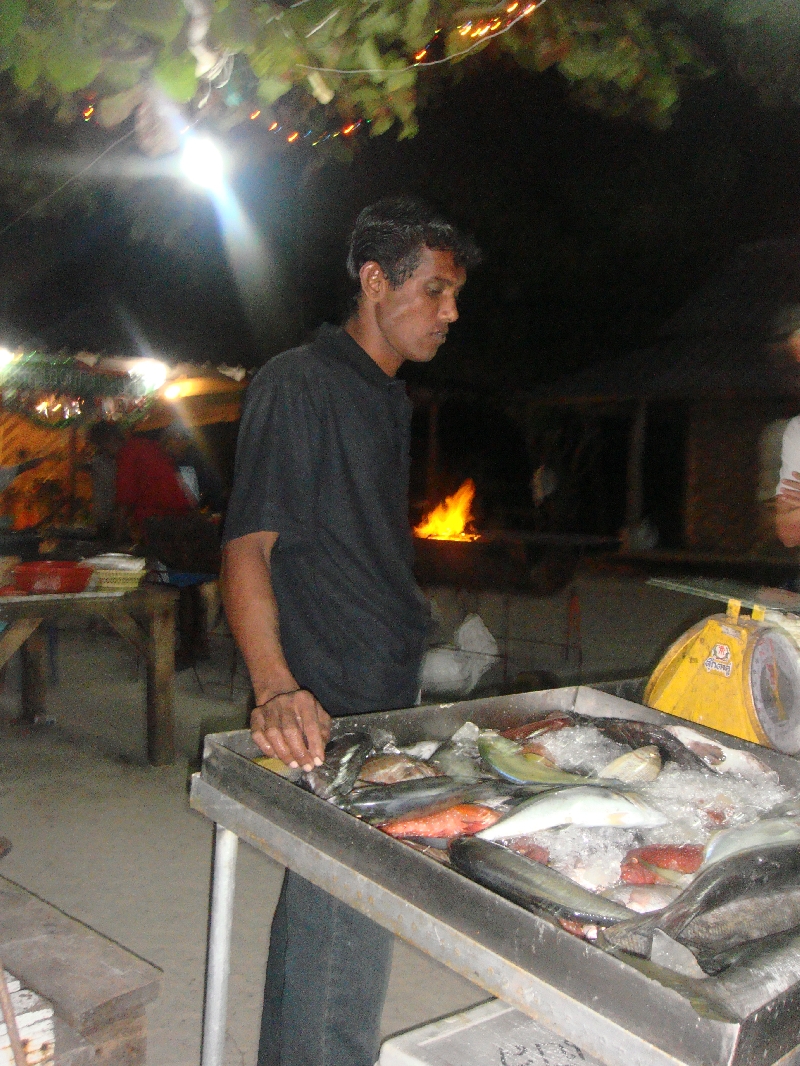 Picking the fish ourselves!, Thailand