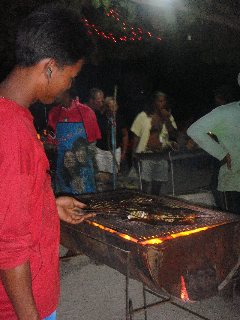 This fish wont get any fresher!, Ko Lipe Thailand