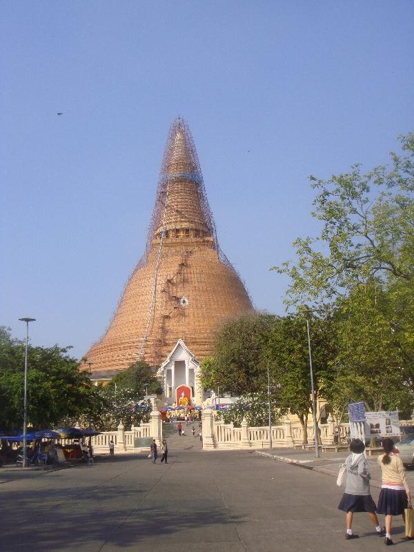 The tallest chedi in the world, Nakhon Pathom Thailand