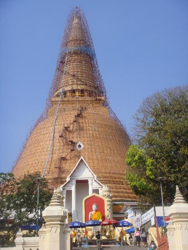 The Phra Pathom in Nakhon Pathom, Nakhon Pathom Thailand