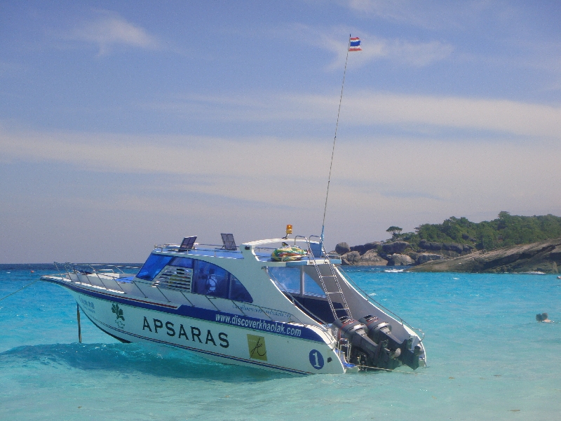 The Speedboat trip to the islands, Ko Similan Thailand