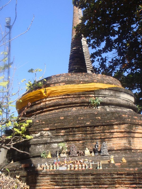 Ruins of old Buddhist temples, Thailand