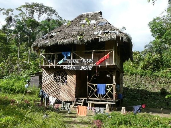 Pictures of our lodge in the Jungle, Ecuador