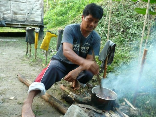 Preparing real chocolate in Ecuador, Ecuador