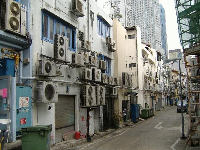 The rear end of Chinatown, Singapore Singapore