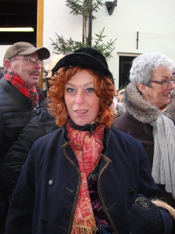 Actress of Charles Dickens feast, Deventer Netherlands