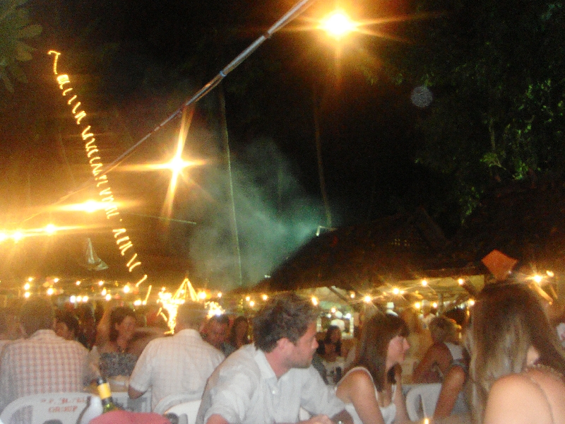 New Year's Eve party on Ko Phi Phi, Thailand