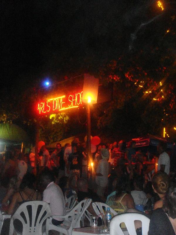 Party at New Years Eve in Thailand, Ko Phi Phi Don Thailand