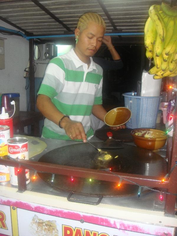 Fresh pancakes in Thailand, Ko Phi Phi Don Thailand