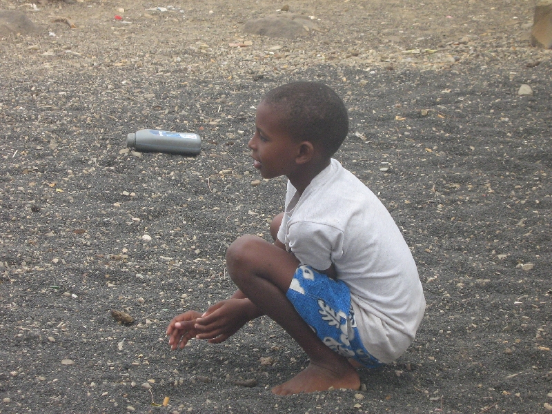 Little boy in Espargos, Cape Verde, Cape Verde