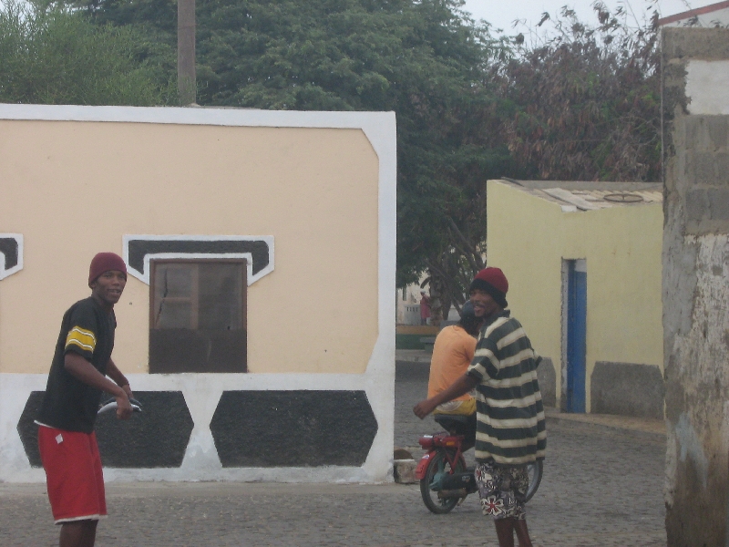 Locals having fun on Cape Verde, Espargos Cape Verde