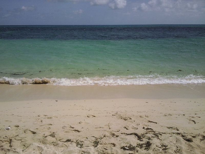 The beach at Green Island, Australia