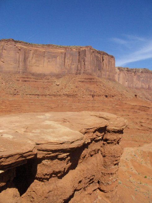 Looking out over Monument Valley, United States