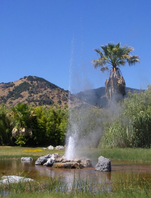 San Francisco United States Old faithful in Galistoga, California