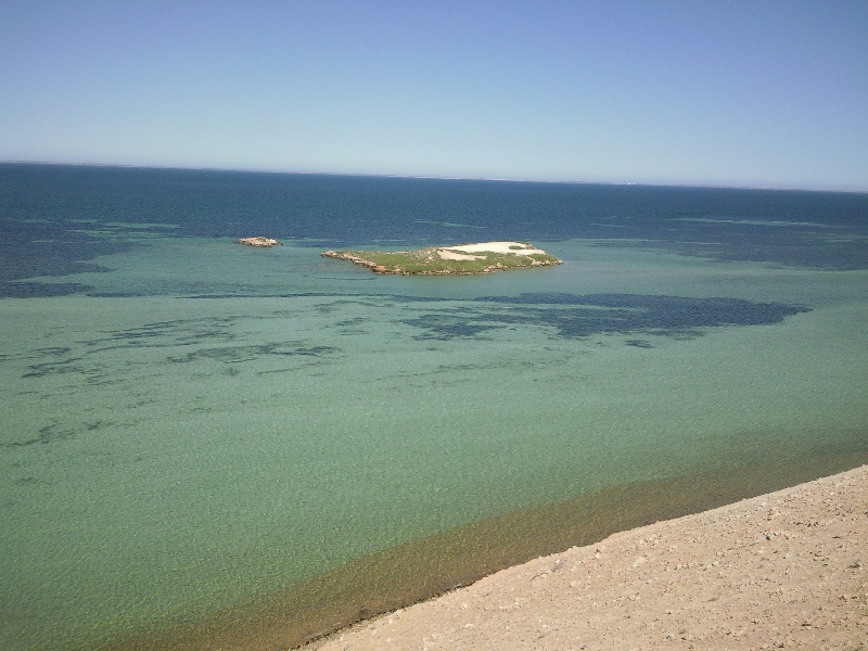 Amazing panorama at Shark bay, Australia