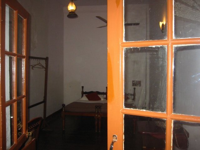 The  bedroom of our little Indian home., Kochi India