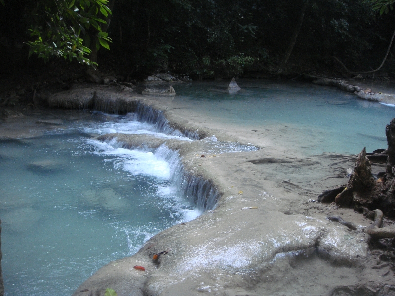 Waterpools on the rocks, Thailand