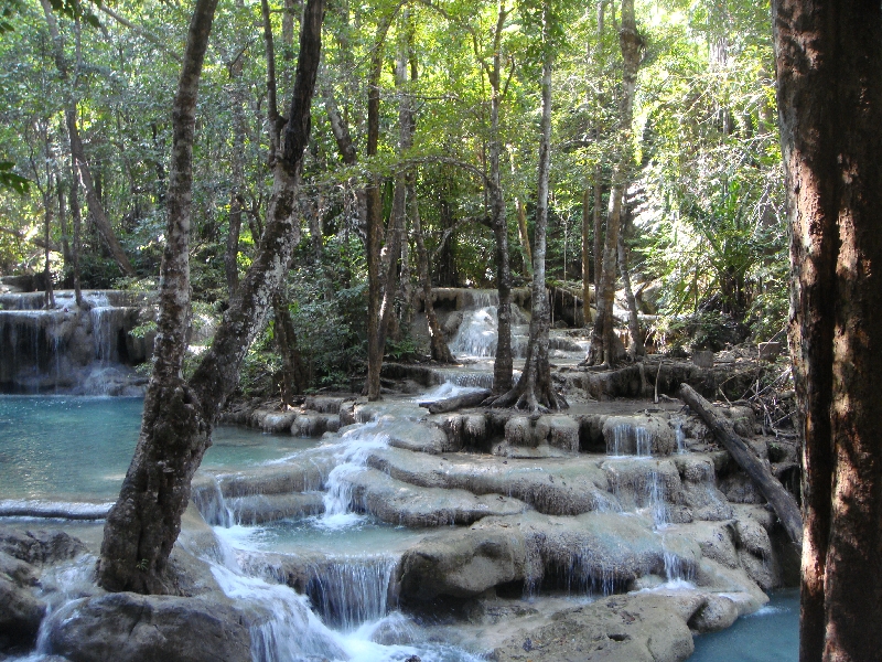 Photos of Erawan Waterfalls, Thailand