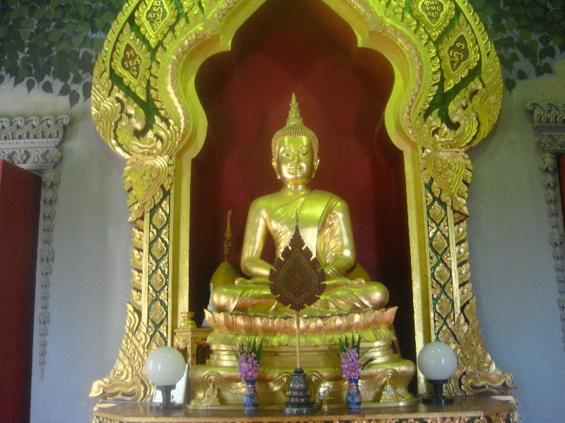 Inside the temple at Nakhon Pathom, Nakhon Pathom Thailand