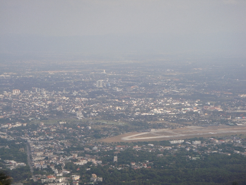 Panoramic view from Doi Suthep, Thailand