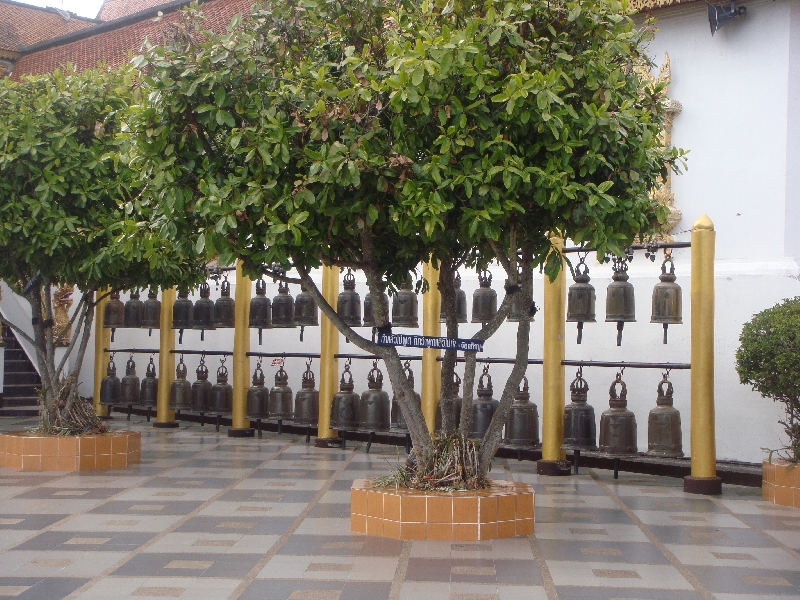 Buddhist bells in Chiang Mai, Chiang Mai Thailand