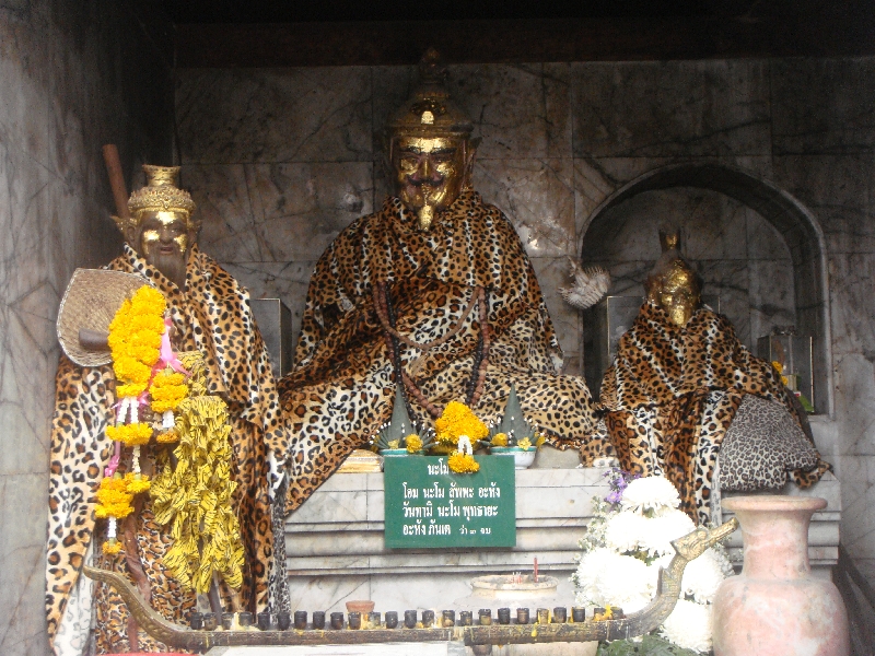 Buddhist altar on Doi Suthep, Thailand