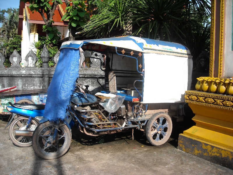 Our tuk tuk in Laos, Laos