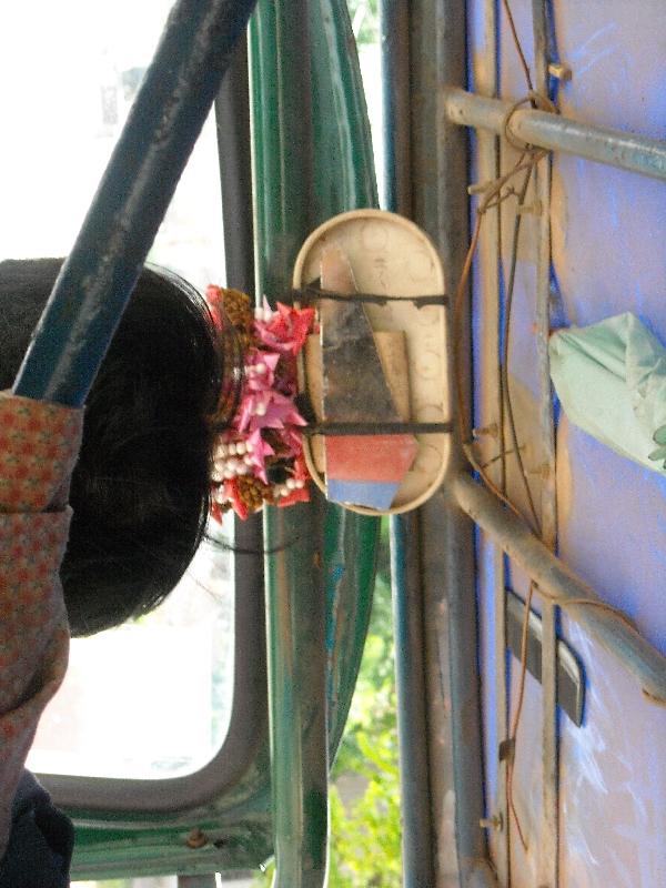 A tuk tuk to the bus station, Luang Prabang Laos