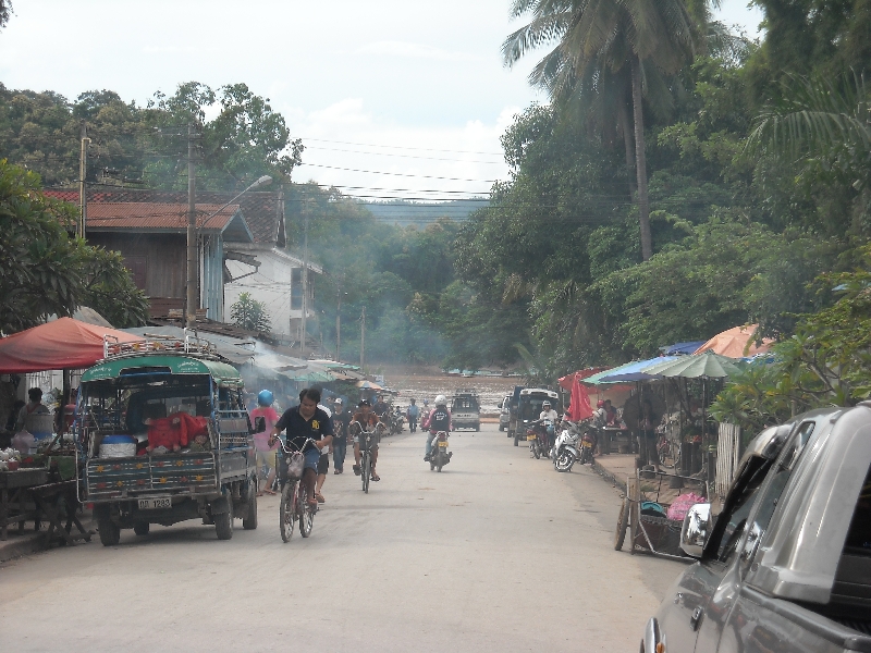 Street life in Luang Prabang, Luang Prabang Laos